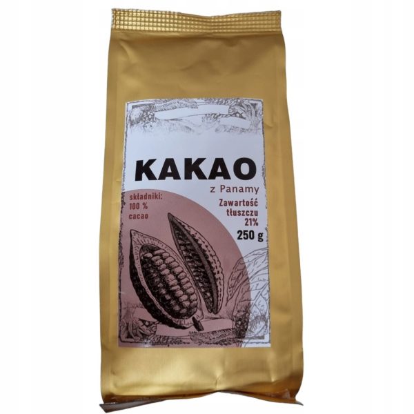 Kakao 100% organiczne z Panamy  250g - obrazek 1